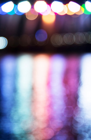 colourful Bokeh background and textureの写真素材