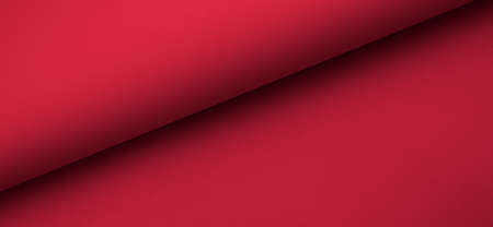 Elegant ivory red raspberry colored paper. Colorful luxurious background. Smooth pastel, shading rolled empty paper texture. Minimal design abstract, horizontal image style.の写真素材
