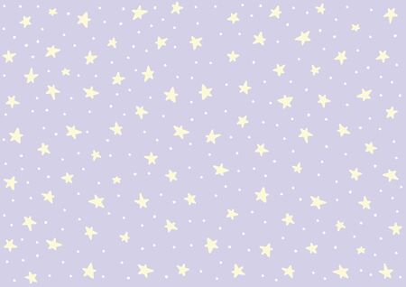 Doodle stars art. Vector stars isolated background. Pattern for children, babies, toddlers. Night sky hand drawn. Backdrop for baby shower decoration. Wallpaper vintage design, Retro style confetti.のイラスト素材