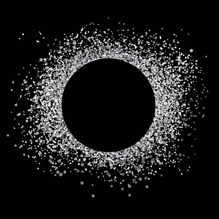 Vector confetti splash dots isolated burst colorsのイラスト素材