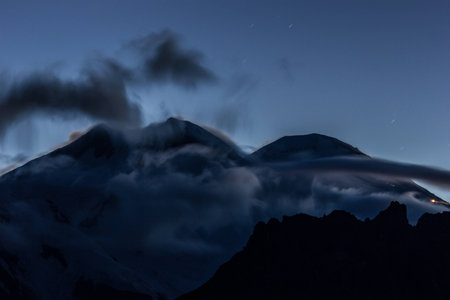 summit Elbrusの写真素材