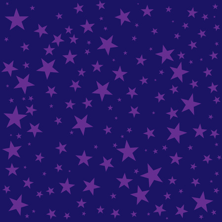 Night sky stars seamless background texture. Simple flat concept.のイラスト素材