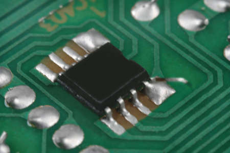 micro chip printed circuit board