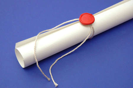Sealed scroll document
