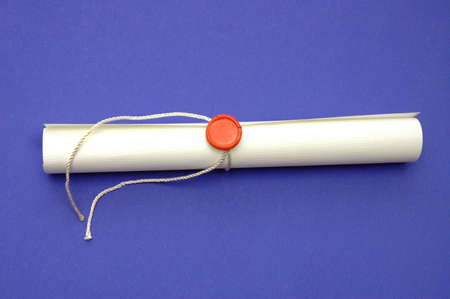 Sealed scroll document