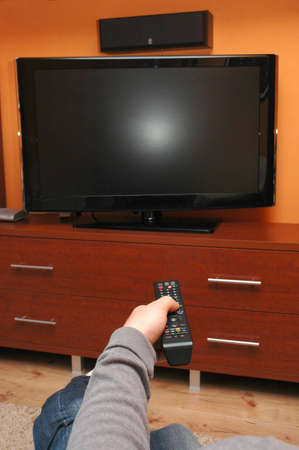 Turn on TV with remote control