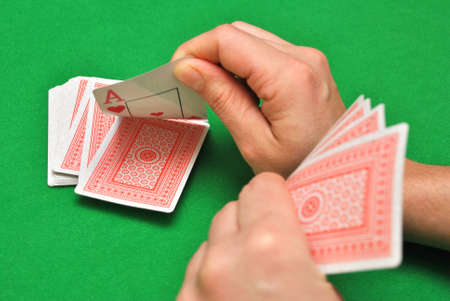 Ace in pack of cards