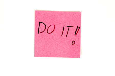 Order -Do it-written on paper