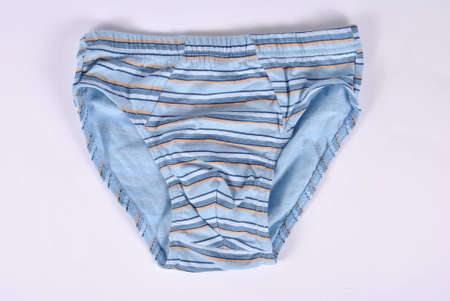 New underwear on white backgroundの写真素材