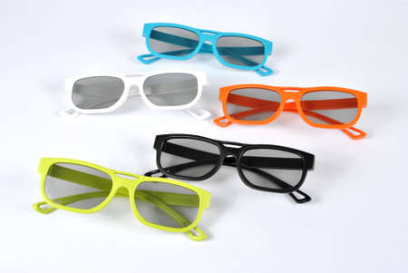 Set of 3D polarized glasses