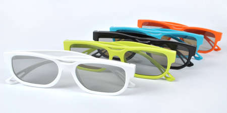 Set of 3D polarized glasses