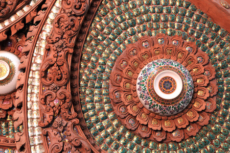 Interior of Erawan Museum Thailandのeditorial素材