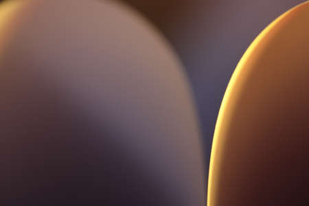 The abstract picture of curved paper in vivid colours.の写真素材
