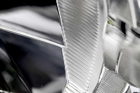 The macro picture of vehicle light.
