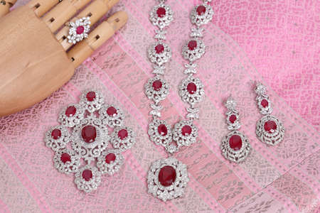 The beautiful Thai classic accessories.の写真素材