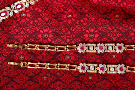 The beautiful Thai classic accessories.の写真素材