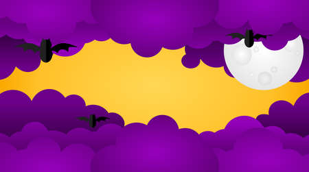 Halloween festival background. Halloween Festival Wallpaperのイラスト素材