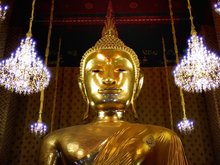 statue of Buddha at thailandのeditorial素材