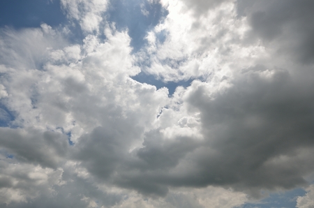Cloud in a skyの写真素材