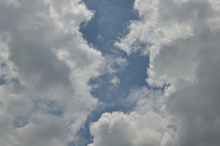 Cloud in a skyの写真素材