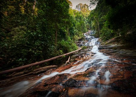 Kaching Waterfall, Malaysiaの写真素材