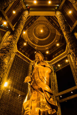 Guan Yin Statue of Kek Lok Si temple in Penangのeditorial素材