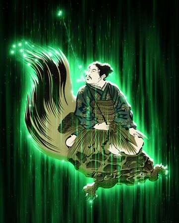 Taro Urashima shining greenの写真素材