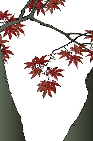 Autumn landscapeのイラスト素材