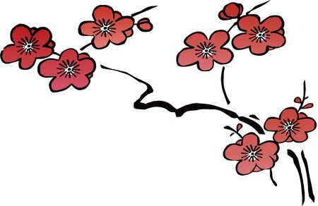 Plum Treeのイラスト素材