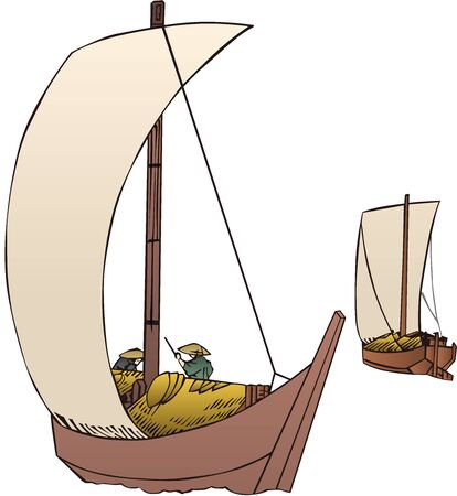 Two Shipsのイラスト素材