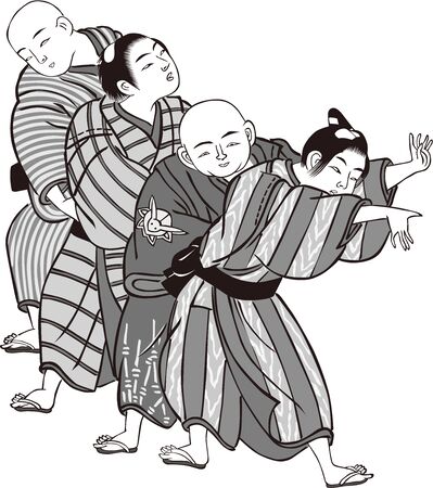 Children playingのイラスト素材
