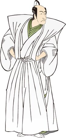 The Samurai Before I'm Hungryのイラスト素材