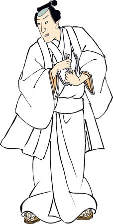 The Samurai Before I'm Hungryのイラスト素材