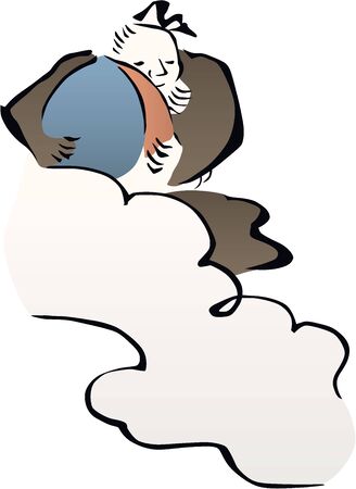 Hermit Chineseのイラスト素材