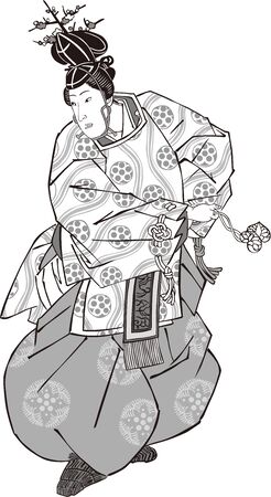 Priest of Japanのイラスト素材
