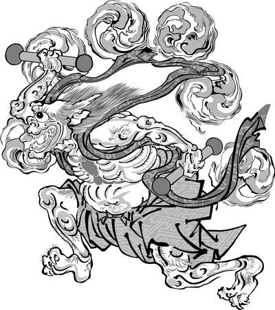 Raijin Part 1のイラスト素材