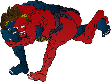 Ukiyo-e Demon Part 14のイラスト素材