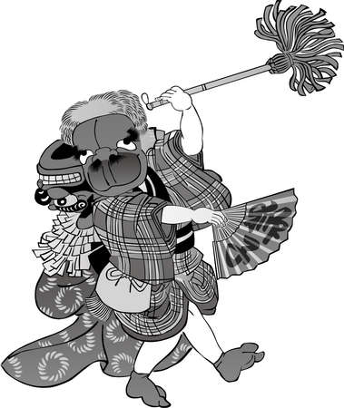Ukiyo-e Children Part 23のイラスト素材