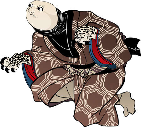 Ukiyo-e Kameo Part 2のイラスト素材
