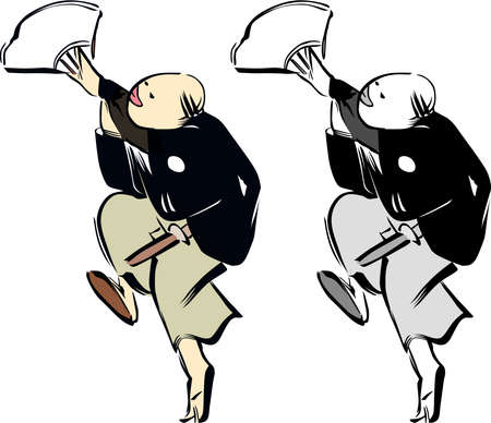 Ukiyo-e Townspeople Part 175のイラスト素材