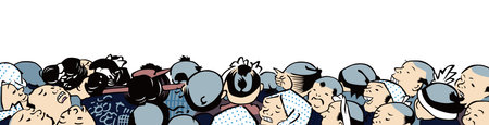 Ukiyo-e Crowd Part 2のイラスト素材