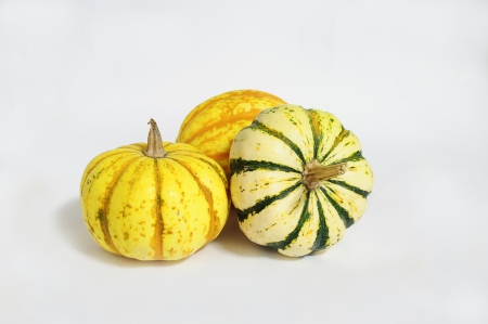 decorative pumpkinsの写真素材