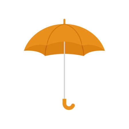 Vector illustration of opened umbrellaのイラスト素材
