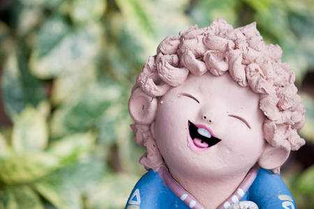 Smiled Statueの写真素材