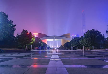 Shenzhen Civic Center Squareのeditorial素材