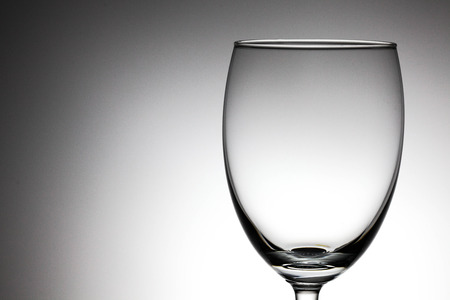 Glass of water close up shiny and cleanの写真素材