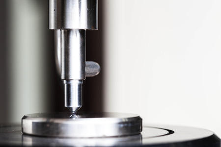  Hardness test with standard blockの写真素材