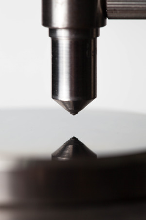  Hardness test with standard blockの写真素材