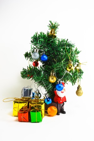 Christmas tree decoration for celebration Chrismas Eveの写真素材