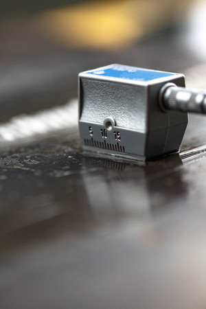 angle probe scan internal defect of weldmentの写真素材